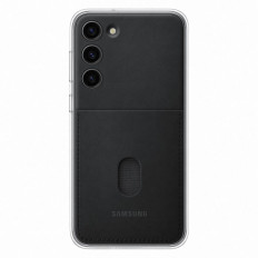 Case Fedél eltávolítható felvételekkel Samsung Galaxy S23 + keretfedél fekete