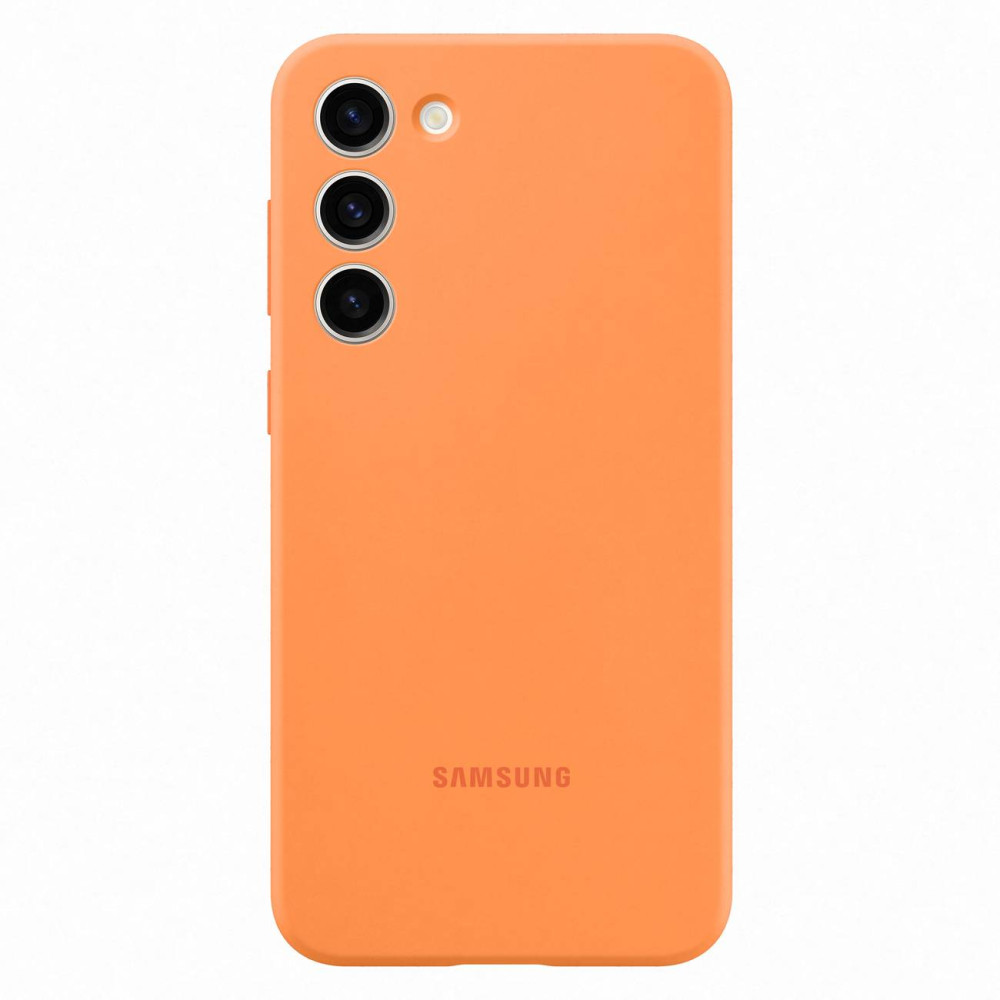 Silikonetak Samsung Galaxy S23 + Silikon Deksel Orange Silikonetak Samsung Galaxy S23 + Silikon Deksel Orange
