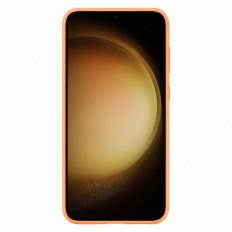 Silikónový prípad Samsung Galaxy S23 + Silikónový kryt oranžovej