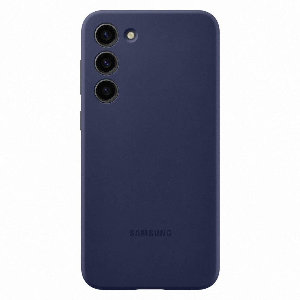 Silikonväska Samsung Galaxy S23 + Silikon Skal Navy