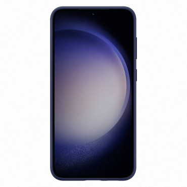 Silikona gadījums Samsung Galaxy S23 + silikona segums Navy