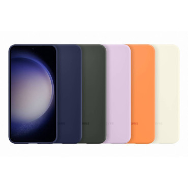 Silikona gadījums Samsung Galaxy S23 + silikona segums Navy