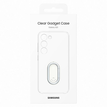 Fallskydd med Samsung Galaxy S23 Clear Gadget Case Transparent Case