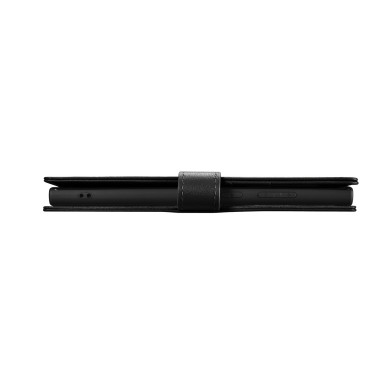 Caso Couro Capa Carteira para Samsung Galaxy S23 Ultra Wallet Case Preto
