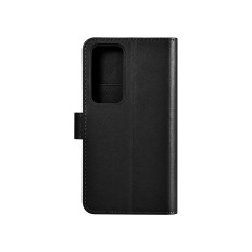 Caso de capa de couro para Samsung Galaxy S23 carteira caso preto