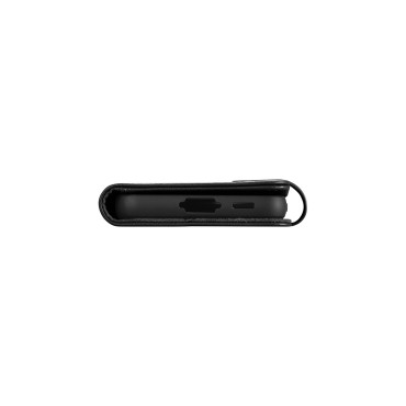 Caso de capa de couro para Samsung Galaxy S23 carteira caso preto