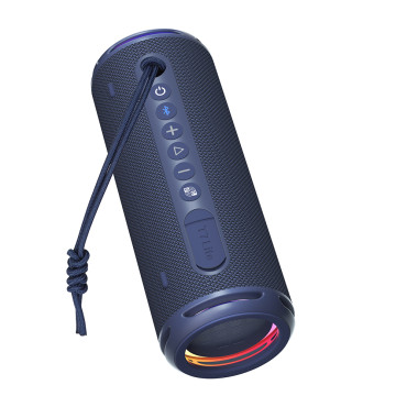 Alto-falante sem fio Tronsmart T7 lite sbc eq led 24 w marinho azul