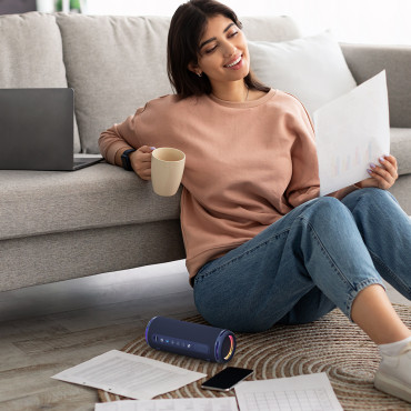 Wireless speaker Tronsmart T7 Lite SBC EQ LED 24W námořnictva modrá