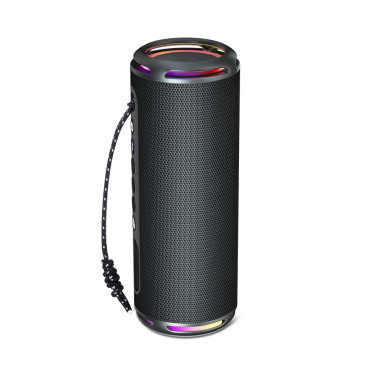 Alto-falante sem fio Tronsmart T7 lite sbc eq led 24w preto