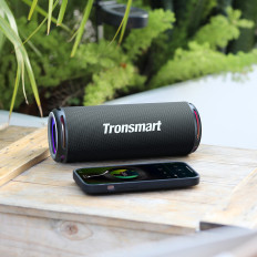 Alto-falante sem fio Tronsmart T7 lite sbc eq led 24w preto