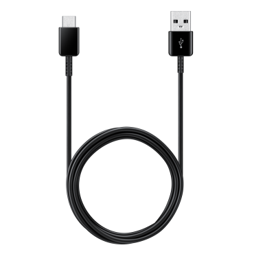 2 x καλώδιο USB Samsung - USB-C 480MB / S 5A 1.5m Μαύρο σύνολο 2pcs