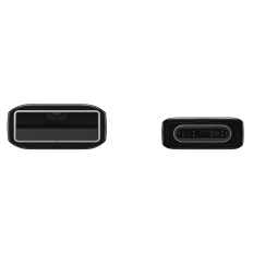 2 x Samsung USB-kabel - USB-C 480MB / s 5A 1.5m Svart set 2st