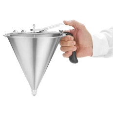 Stalen pistooldispenser voor sauzen en crèmes - Hendi 551806