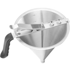 Stalen pistooldispenser voor sauzen en crèmes - Hendi 551806
