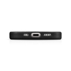 Ādas korpusa vāks iPhone 15 Plus eļļas vaska premium ādas Magsafe Black