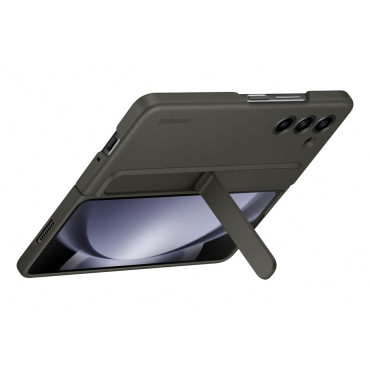 Siliconen Pouch voor Samsung Galaxy van Fold 5 met een zwarte balk en streep