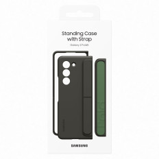 Silicone kott Samsung Galaxy for Cold 5 musta riba ja triip