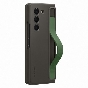 Siliconen Pouch voor Samsung Galaxy van Fold 5 met een zwarte balk en streep