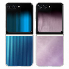 Custodia in silicone per Samsung Galaxy con flip 5 flipsuit trasparente