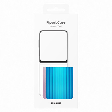 Étui en silicone pour Samsung Galaxy avec Flips de Flipsuit Transparent