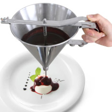 Dispensador de pistola de acero para salsas y cremas de línea de cocina - Hendi 551813