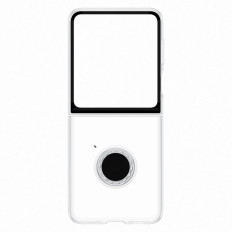 Silicone tasak a Samsung Galaxy-hez flip 5 gadget tok átlátszó