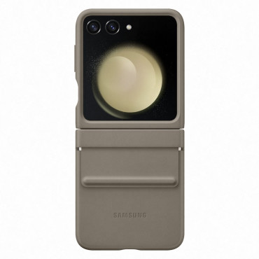 Etuja Cover met Eco-Scoop voor Galaxy met Flip 5 Brown
