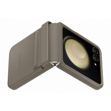 Etuja Cover med Eco-Scoop til Galaxy med Flip 5 Brown