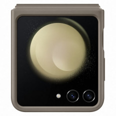 Etuja Cover med Eco-Scoop til Galaxy med Flip 5 Brown