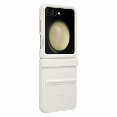 Case Cover ar Eco-liekšķere Galaxy ar Flip 5 krēmveida