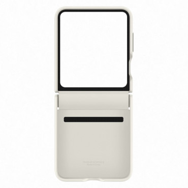 Case Cover ar Eco-liekšķere Galaxy ar Flip 5 krēmveida
