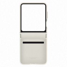 Case Cover ar Eco-liekšķere Galaxy ar Flip 5 krēmveida
