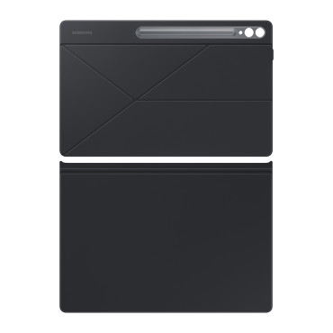 Caso con solapa y stand para Samsung Galaxy Tab S9 Ultra Smart Book Funda Blanco