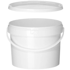 Balde de alimentos para Fritria e molhos com uma tampa 11,5 l - Hendi 196007
