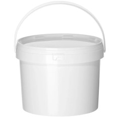 Balde de alimentos para Fritria e molhos com uma tampa 11,5 l - Hendi 196007