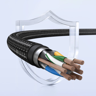 Kabel-USB-C-Kabel - Micro USB-B 3.0 3A 0.5m grau