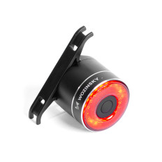 Aizmugurējā LED aizmugurējā gaisma USB-C sarkanā gaismas sensors Black Alloy