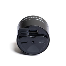 Stražnji LED stražnje svjetlo USB-C senzor crvenog svjetla crne legure