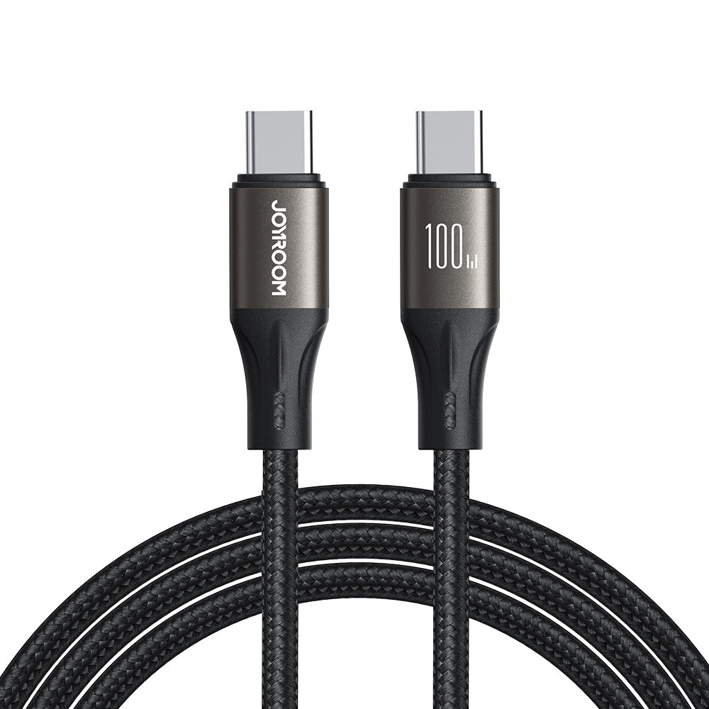 Kabeļu USB-C 100W Light-Speed Series kabelis 1.2m Black