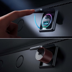 Mini autós töltő 60W USB-A QC3.0 USB-C PD fekete