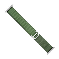 Bälte med stål alpin spänne till Apple Klocka 38/40 / 41 mm grön