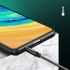 Distributerski kabel z avdio minimaka za avdio 3,5 mm - 2x Minijack 3.5mm 21cm črna