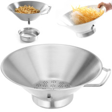 Rozsdamentes acél szűrő sózott krumpli - Hendi 630808