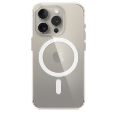 Originalni silikonski primer za iPhone 15 Pro Apple Clear Case MT223ZM / A MAGSAFE Transparent