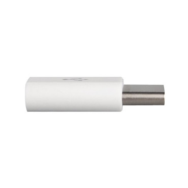 Plugue adaptador adaptador com micro USB em branco USB-C