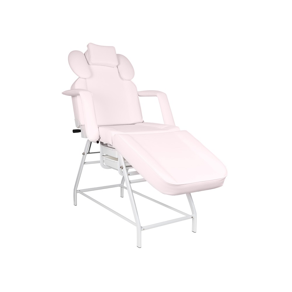 Ivette szempilla kezeléshez készült pink kezelőszék