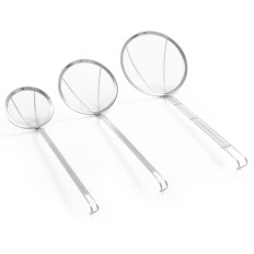 El Sideengador para freír en acero inoxidable de aceite profundo. 100 mm - Hendi 640104