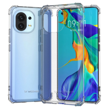 Pansret sag for xiaomi mi 11 anti chok gennemsigtig