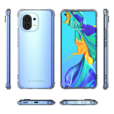 Pansret sag for xiaomi mi 11 anti chok gennemsigtig