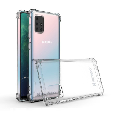 Estuche blindado para Samsung Galaxy A72 4G anti shock transparente
